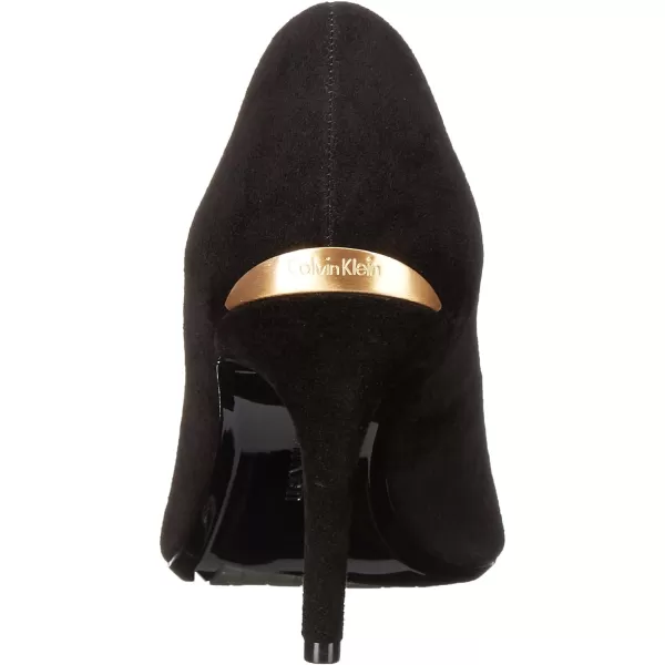 Calvin Klein Womens Gayle PumpBlack Suede