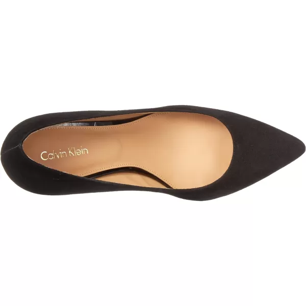 Calvin Klein Womens Gayle PumpBlack Suede