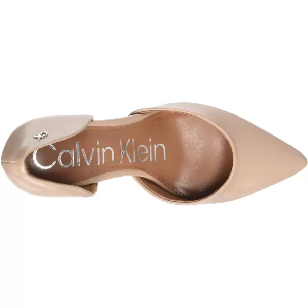 Calvin Klein Womens Gloria PumpBarely Nude 110