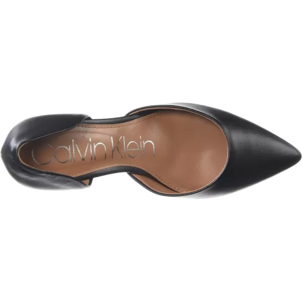 Calvin Klein Womens Gloria PumpBlack Leather 967