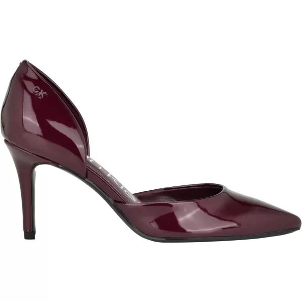 Calvin Klein Womens Gloria PumpMerlot 600