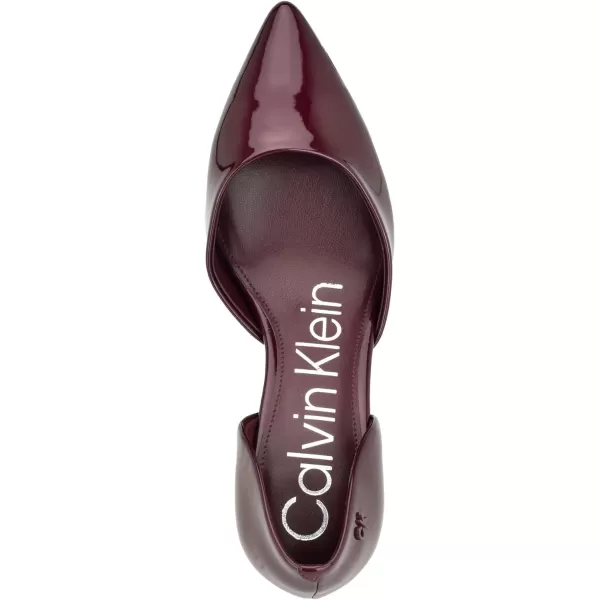 Calvin Klein Womens Gloria PumpMerlot 600