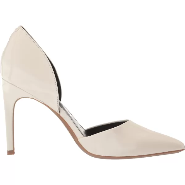 Calvin Klein Womens Hayden PumpChic Cream Patent