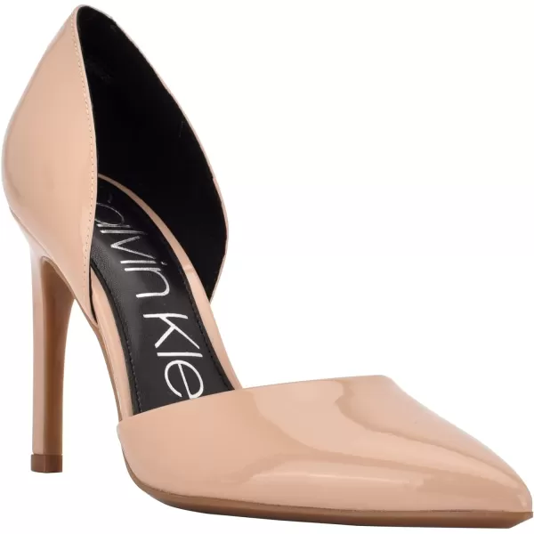 Calvin Klein Womens Hayden PumpSand Patent