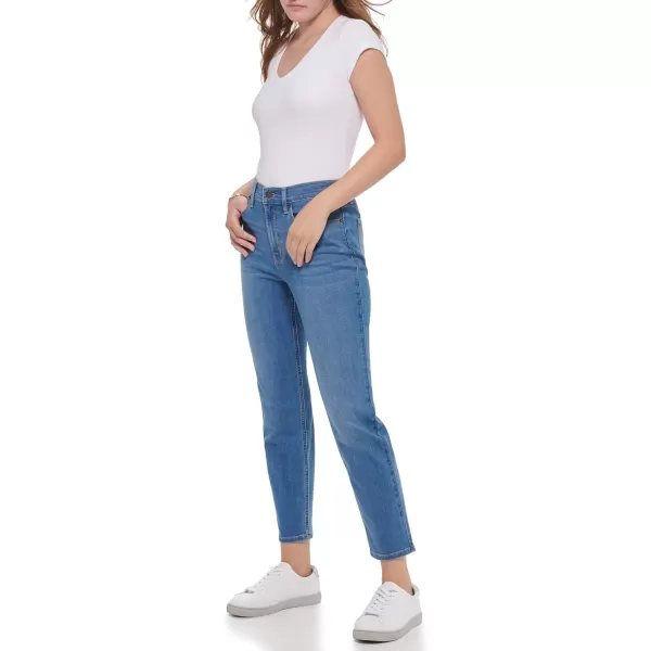 Calvin Klein Womens Hi Rise Skinny Whisper Soft DenimLaguna