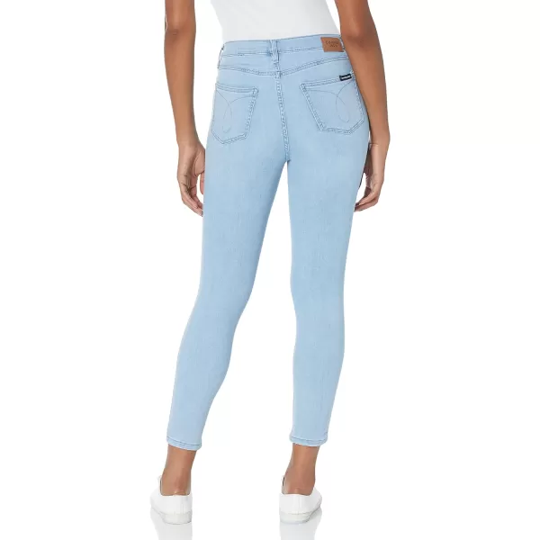 Calvin Klein Womens Hi Rise Skinny Whisper Soft DenimMarina