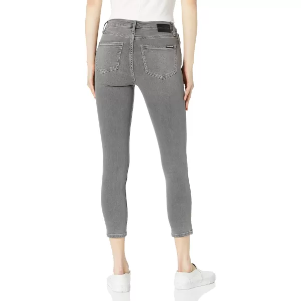 Calvin Klein Womens High Rise Skinny JeanAshen