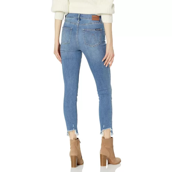 Calvin Klein Womens High Rise Skinny JeanLaguna