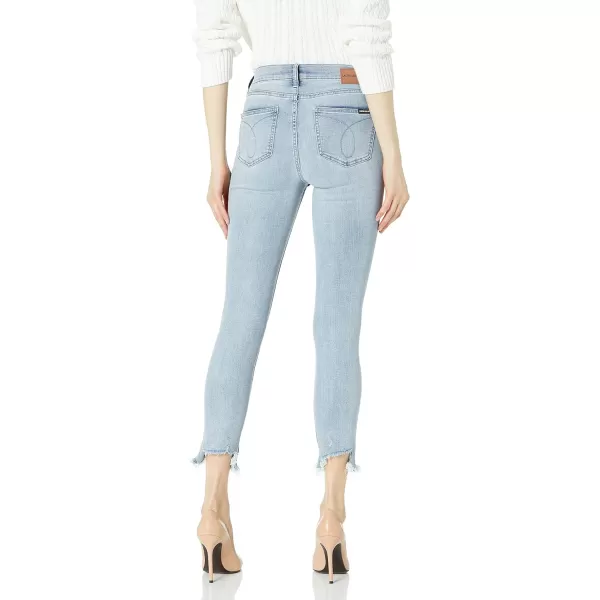 Calvin Klein Womens High Rise Skinny JeanSahara