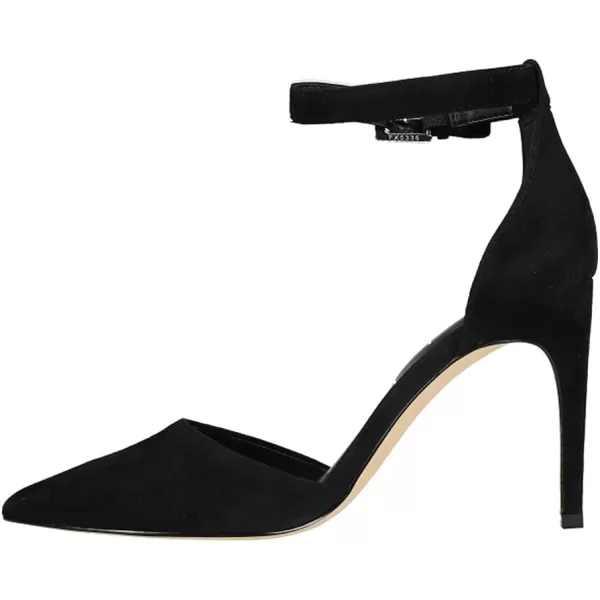 Calvin Klein Womens Hilda PumpBlack Suede 002