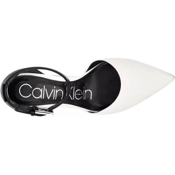 Calvin Klein Womens Hilda PumpBlackWhite 001