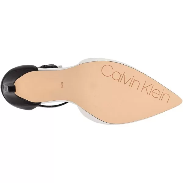 Calvin Klein Womens Hilda PumpBlackWhite 001