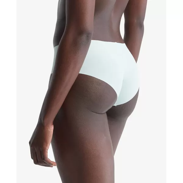 Calvin Klein Womens Invisibles Hipster PantyAqua Blue