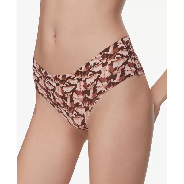 Calvin Klein Womens Invisibles Hipster PantyLeft Behind Printumber