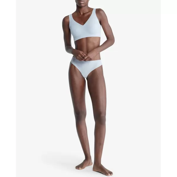 Calvin Klein Womens Invisibles Lift Plunge BraletteDapple Gray