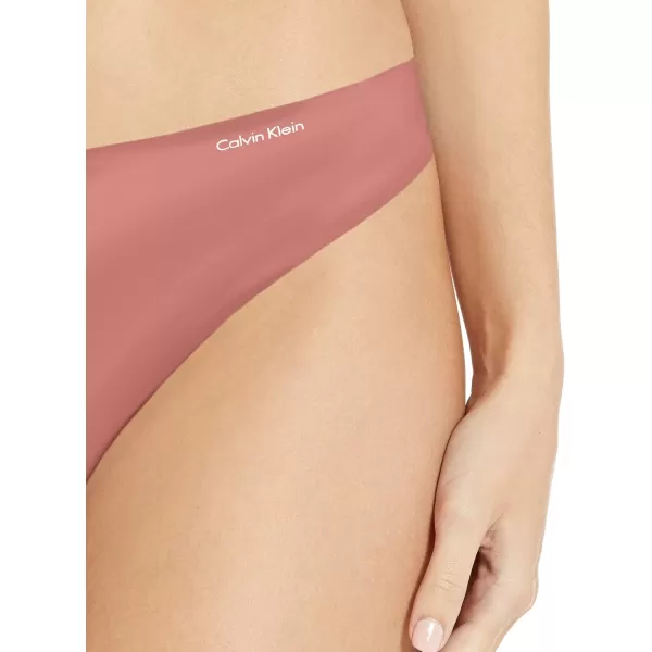 Calvin Klein Womens Invisibles Seamless Thong PantyPomelo