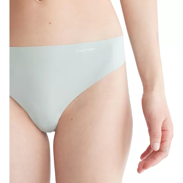 Calvin Klein Womens Invisibles Seamless Thong PantySage Meadow