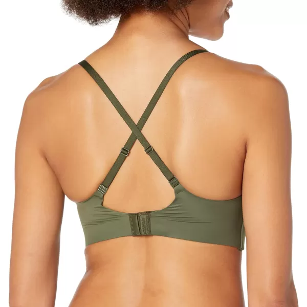 Calvin Klein Womens Liquid Touch Lightly Lined Scoop Neck BraMoney Tree