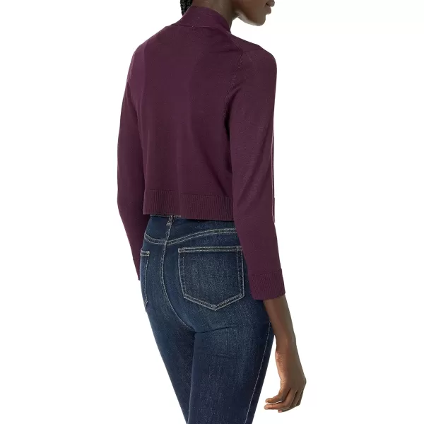 Calvin Klein Womens Long Sleeve Cardigan ShrugPurples