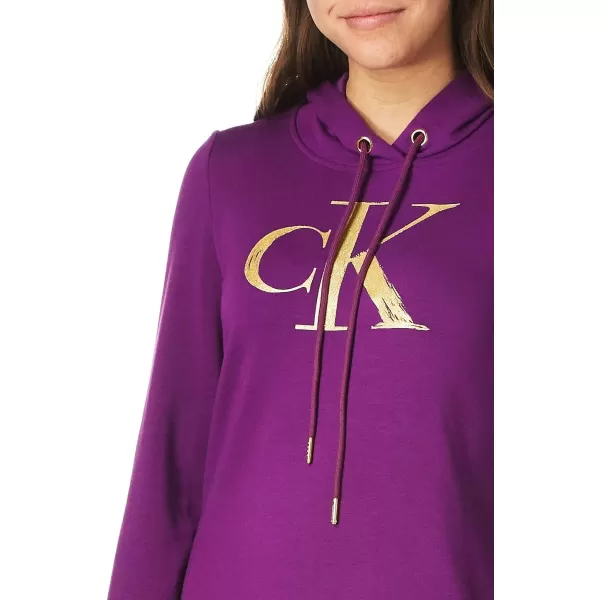 Calvin Klein Womens Long Sleeve Hoodie DressCharisma