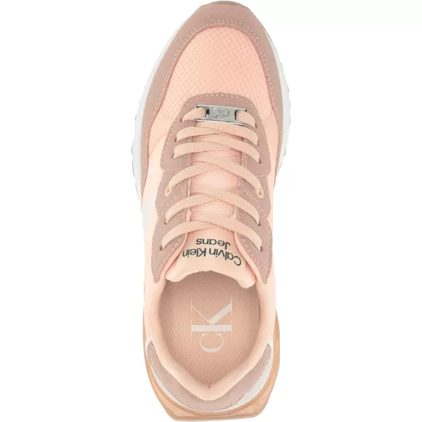 Calvin Klein Womens Magalee SneakerDark Blush Multi 660