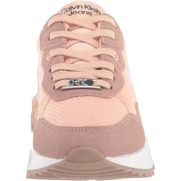 Calvin Klein Womens Magalee SneakerDark Blush Multi 660