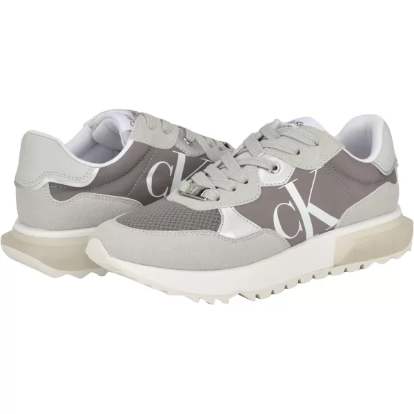 Calvin Klein Womens Magalee SneakerGrey Multi 058