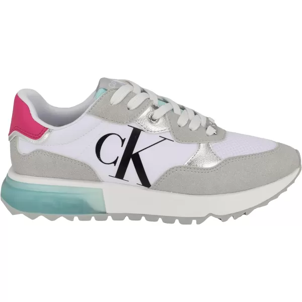 Calvin Klein Womens Magalee SneakerStardustWhite 056