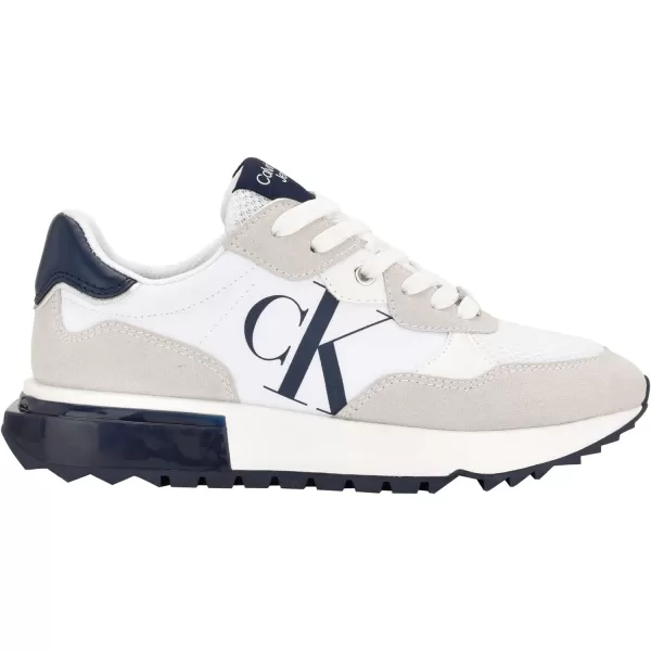 Calvin Klein Womens Magalee SneakerTaupe Multi 240