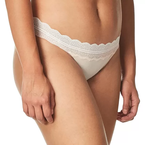 Calvin Klein Womens Micro with Lace Band Bikini PantyBeechwood