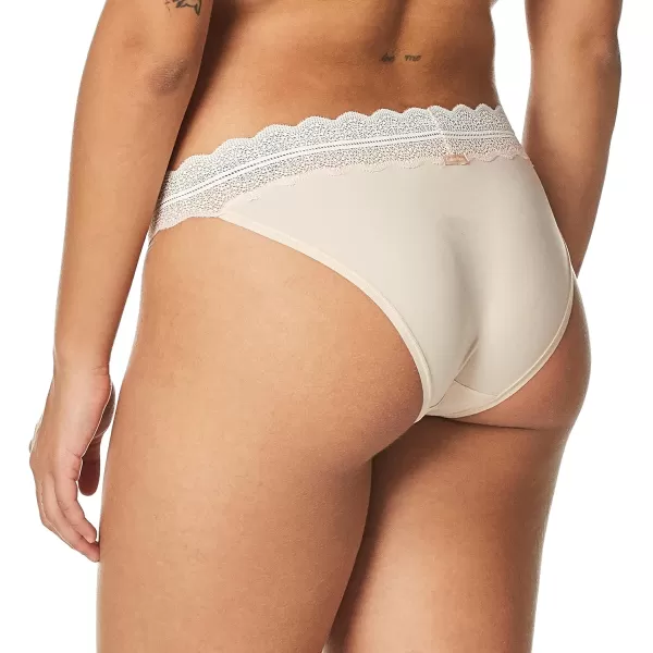 Calvin Klein Womens Micro with Lace Band Bikini PantyBeechwood