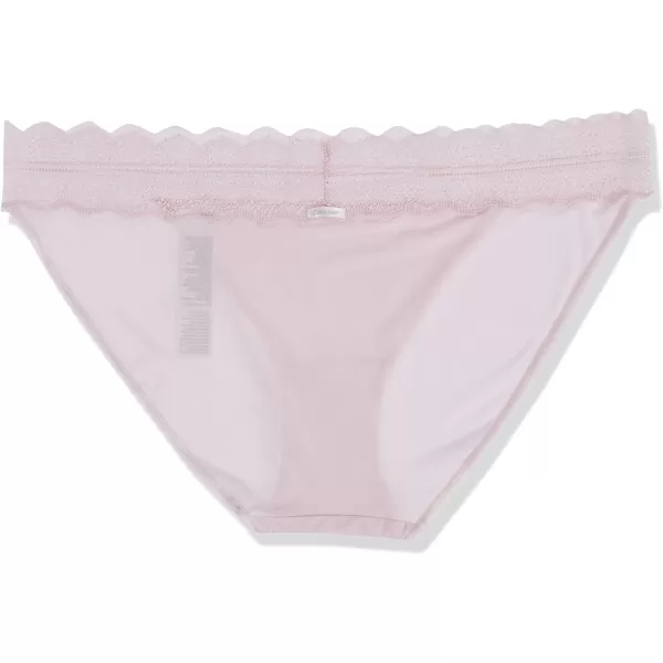 Calvin Klein Womens Micro with Lace Band Bikini PantyPrairie Pink