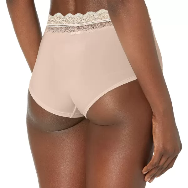 Calvin Klein Womens Micro with Lace Band Hipster PantyBeechwood