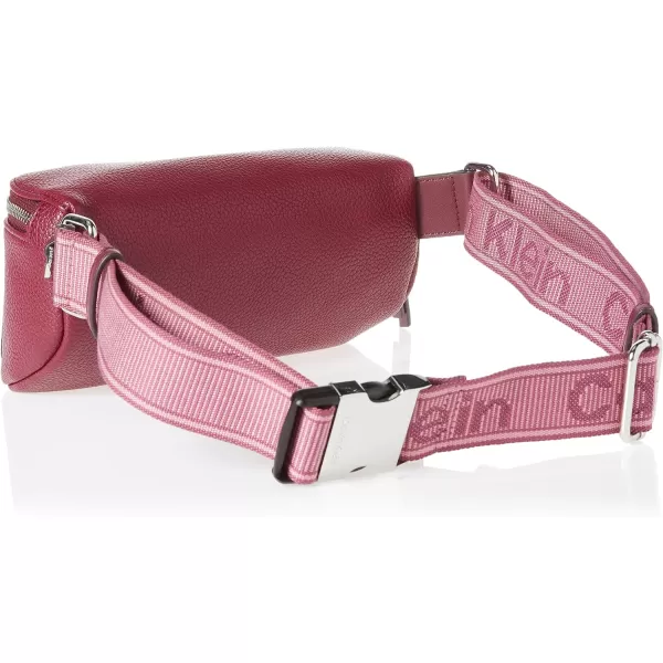 Calvin Klein Womens Millie Novelty Belt BagDeep Rouge