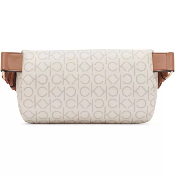 Calvin Klein Womens Millie Novelty Belt BagVanillaKhakiCaramel