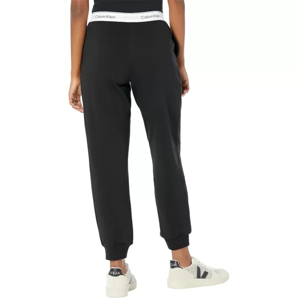 Calvin Klein Womens Modern Cotton Lounge JoggersBlack