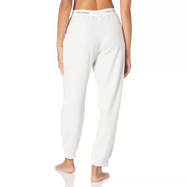 Calvin Klein Womens Modern Cotton Lounge JoggersSnow Heather