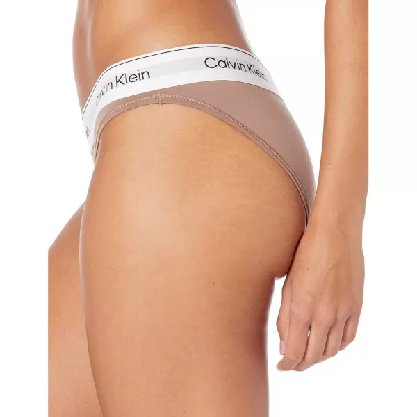 Calvin Klein Womens Modern Cotton Naturals BikiniRich Taupe