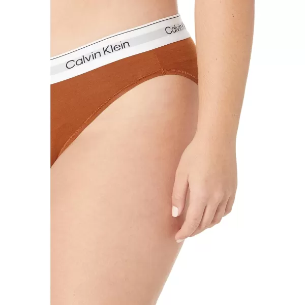 Calvin Klein Womens Modern Cotton Naturals BikiniWarm Bronze