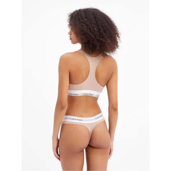Calvin Klein Womens Modern Cotton Naturals Unlined Wireless BraletteCedar