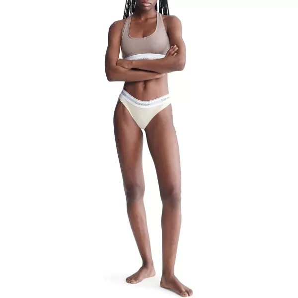 Calvin Klein Womens Modern Cotton Naturals Unlined Wireless BraletteRich Taupe