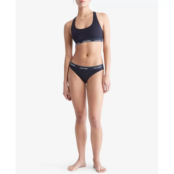 Calvin Klein Womens Modern Cotton Performance Unlined BraletteDark Sapphire