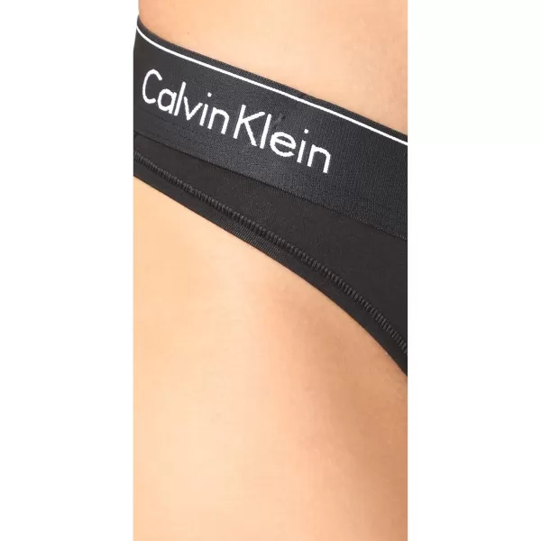 Calvin Klein Womens Modern Cotton Stretch Bikini PantyBlackBlack Web