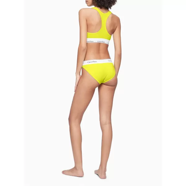 Calvin Klein Womens Modern Cotton Stretch Bikini PantyCitrina