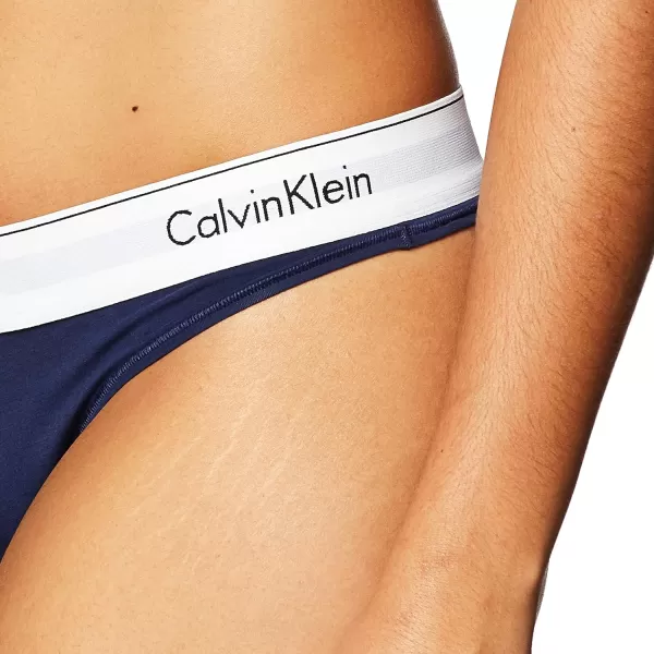 Calvin Klein Womens Modern Cotton Stretch Thong PantiesCoastal