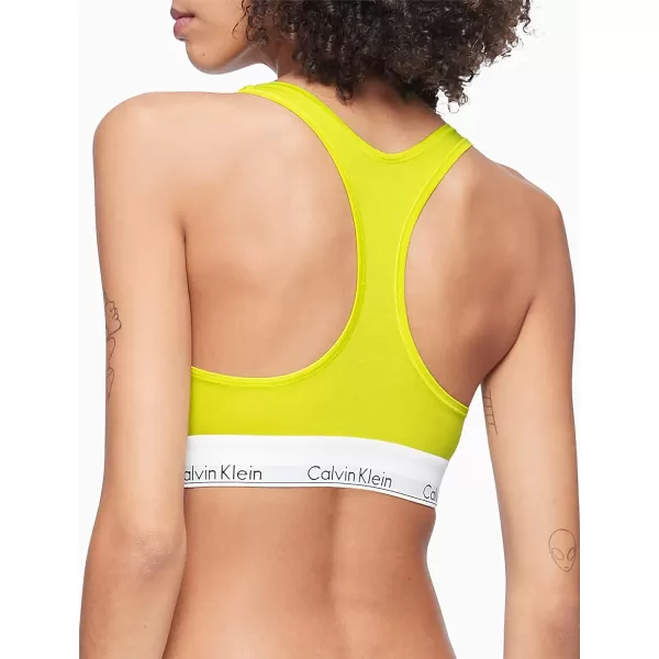 Calvin Klein Womens Modern Cotton Unlined Wireless BraletteCitrina