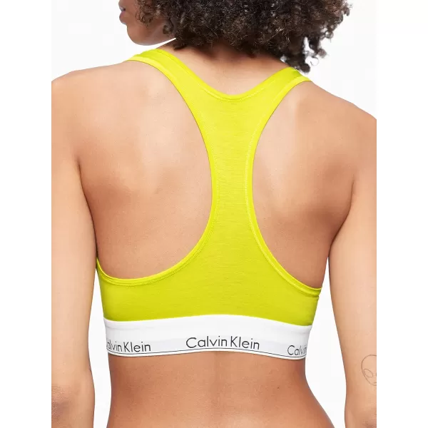 Calvin Klein Womens Modern Cotton Unlined Wireless BraletteCitrina