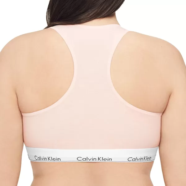 Calvin Klein Womens Modern Cotton Unlined Wireless BraletteNymphs Thigh