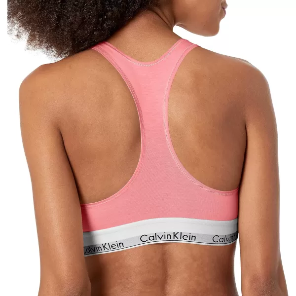 Calvin Klein Womens Modern Cotton Unlined Wireless BraletteRosey Dream