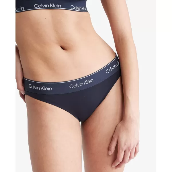 Calvin Klein Womens Modern Performance BikiniDark Sapphire